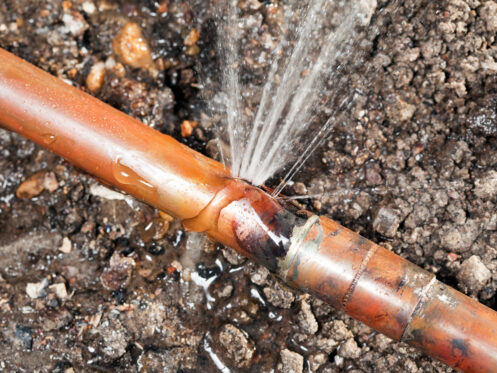 Pipe repair in West Boylston, MA